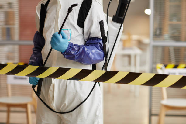 Professional Blood Cleanup technician working in Lakemont, GA